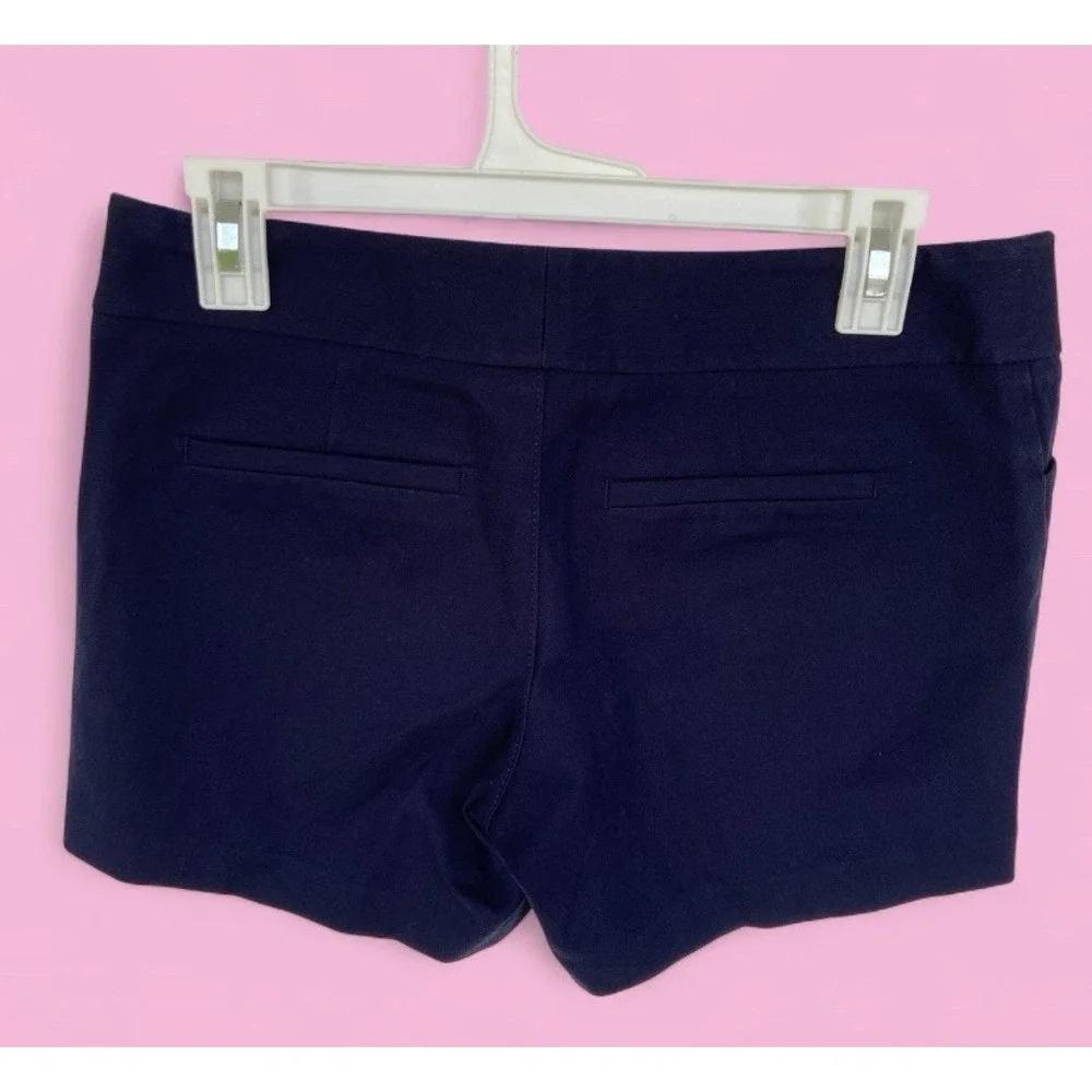 Lilly‎ Pulitzer Deep Blue Joette Stretch Womens Shorts Size 2